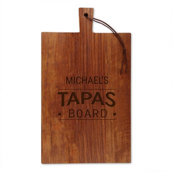Wooden bread board - Teak - Rectangle - Portrait (L)