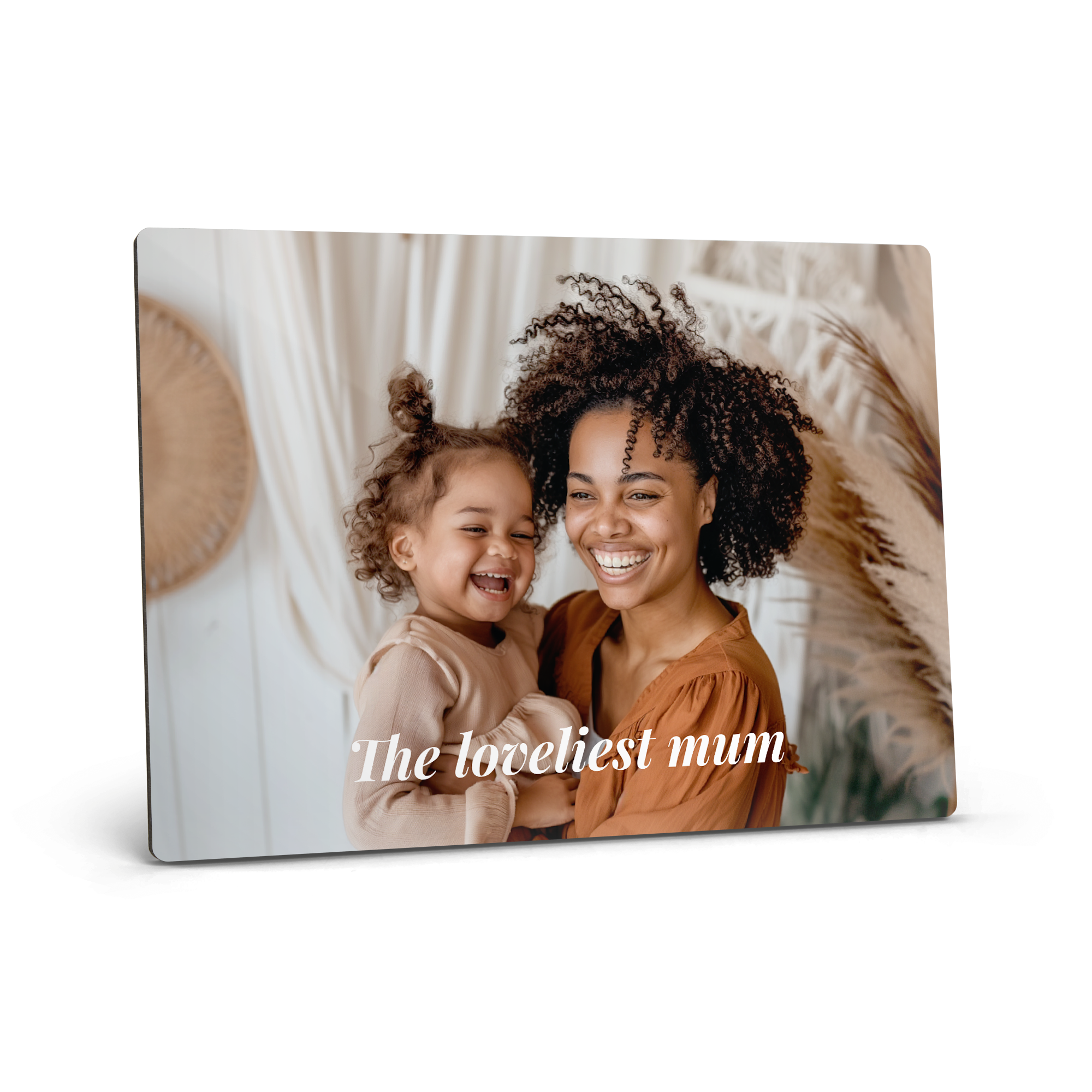 Impresión fotográfica con soporte