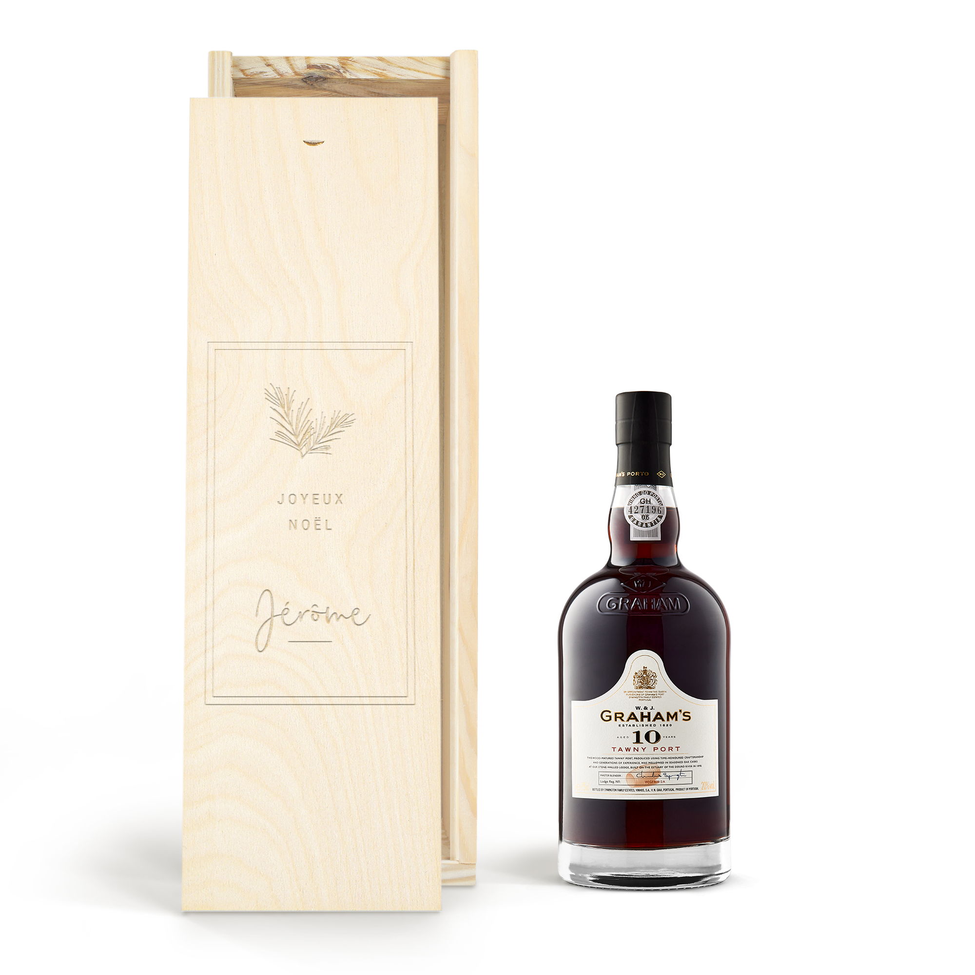 Porto personnalisé - Graham's - 10 ans Cask Matured