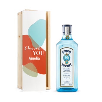 Gin Bombay Sapphire v personalizovanej krabici