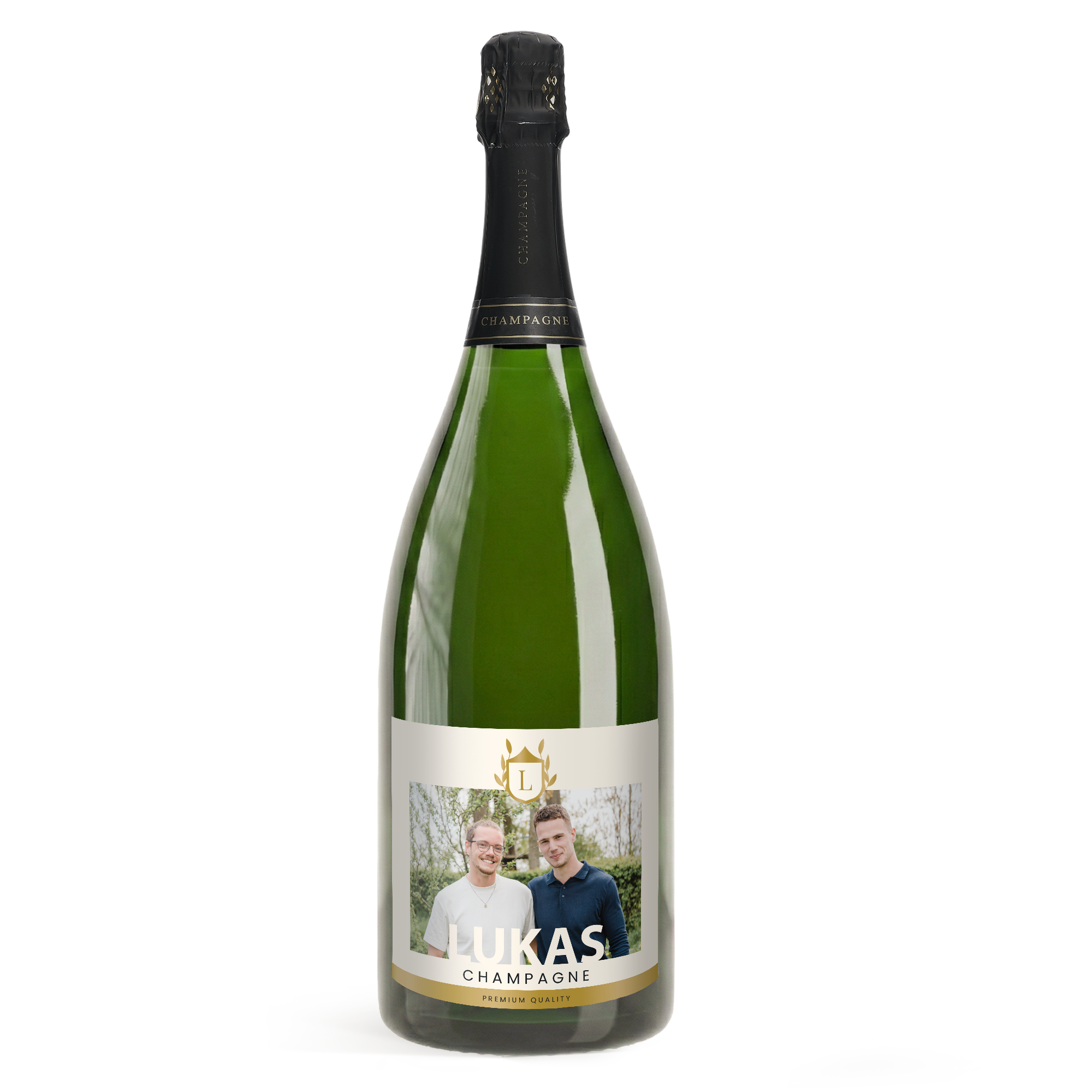 Personalizowany szampan René Schloesser