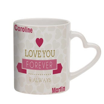 Mug I Love - avec texte