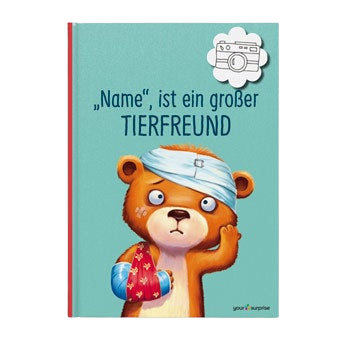 Kinderbuch mit Namen - Der große Tierfreund (Hardcover)