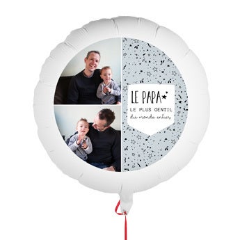 Ballon personnalisé - Fête des Pères