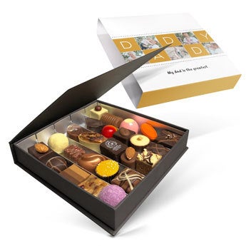 Caja de bombones de lujo - D&iacute;a del Padre