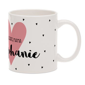 Moederdag mok met tekst