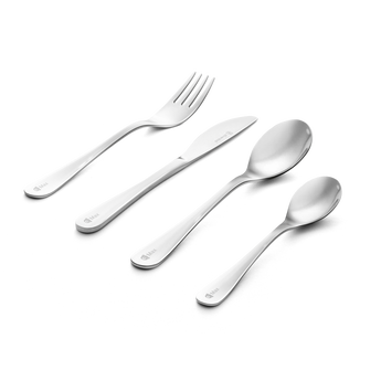 Engraved children's cutlery set