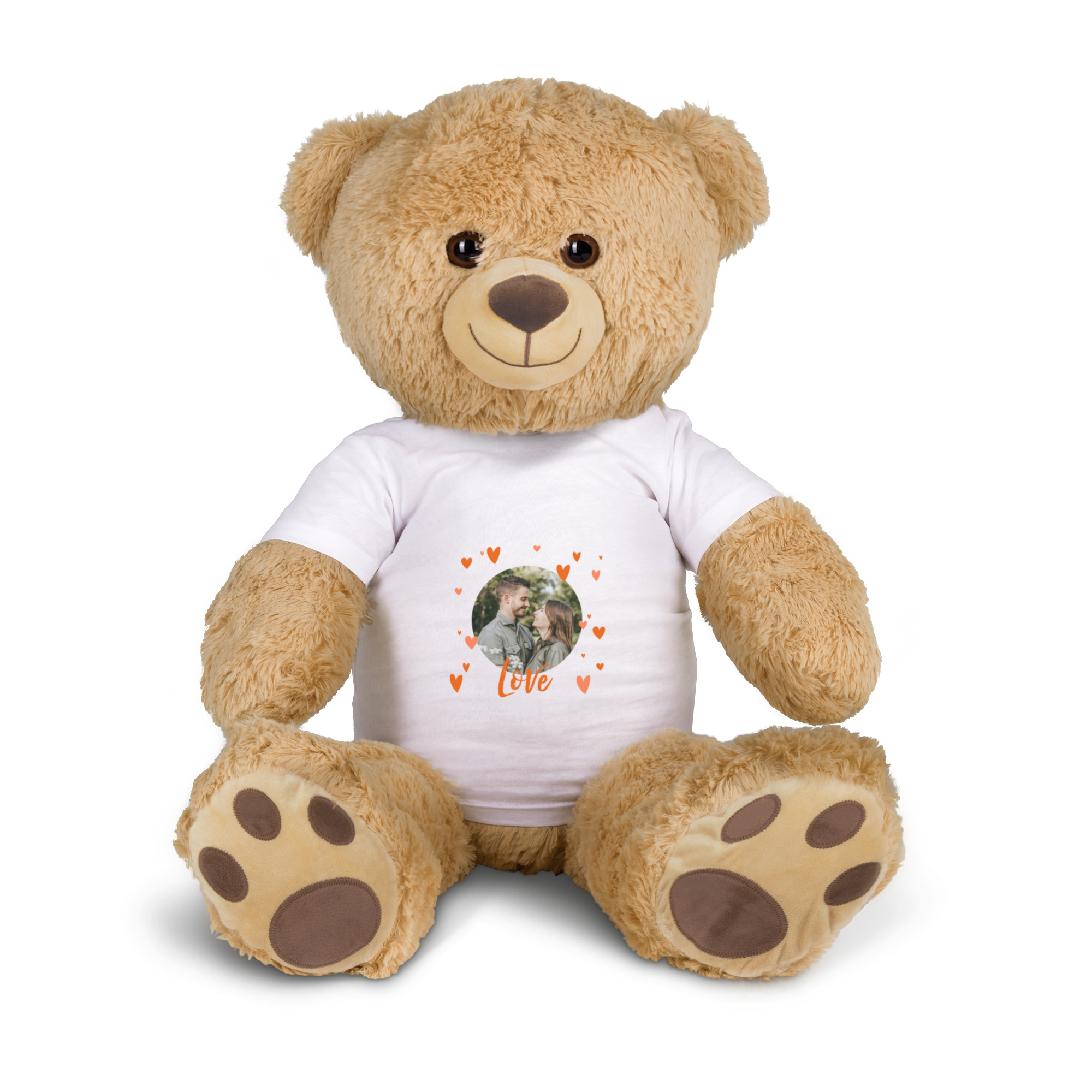 Personalizovaná plyšová hračka - Mega Medveď XL - hnedý 