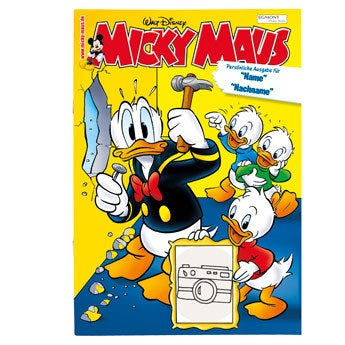 Personalisiertes Micky Maus-Magazin