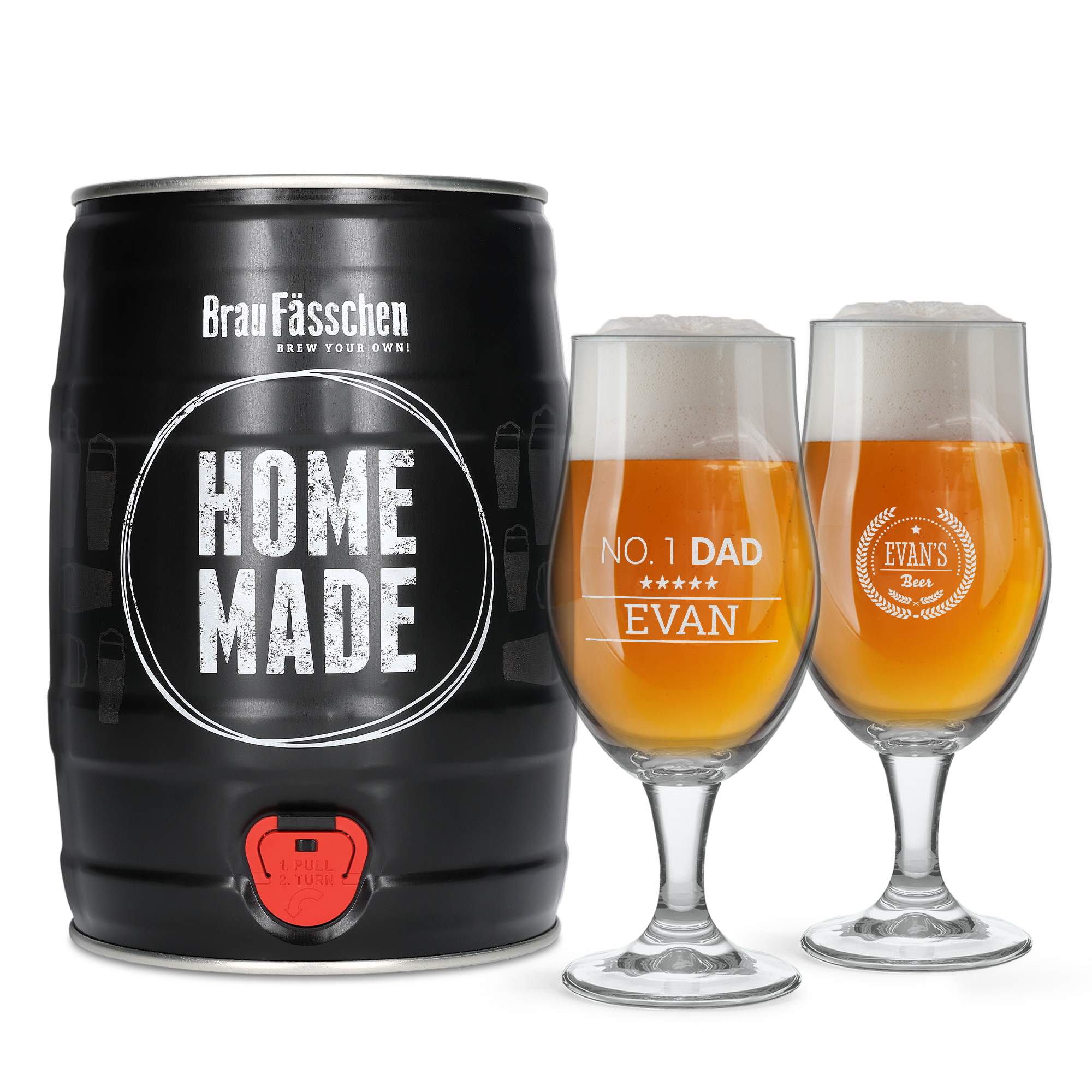 Personalised home beer brewing kit - Lager 