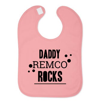 Slabbetje - Babyroze