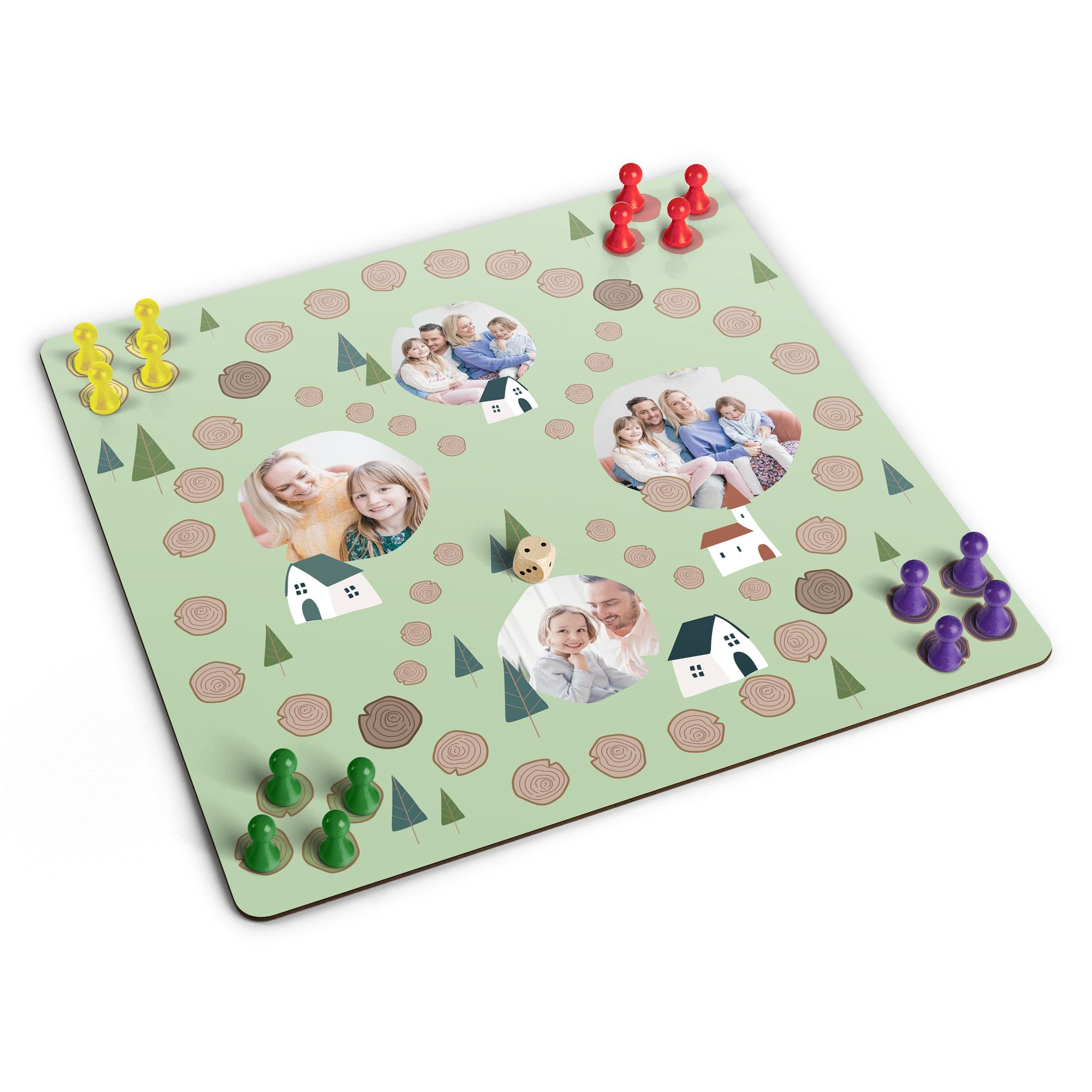 Personalisiertes Brettspiel - Familienspiel