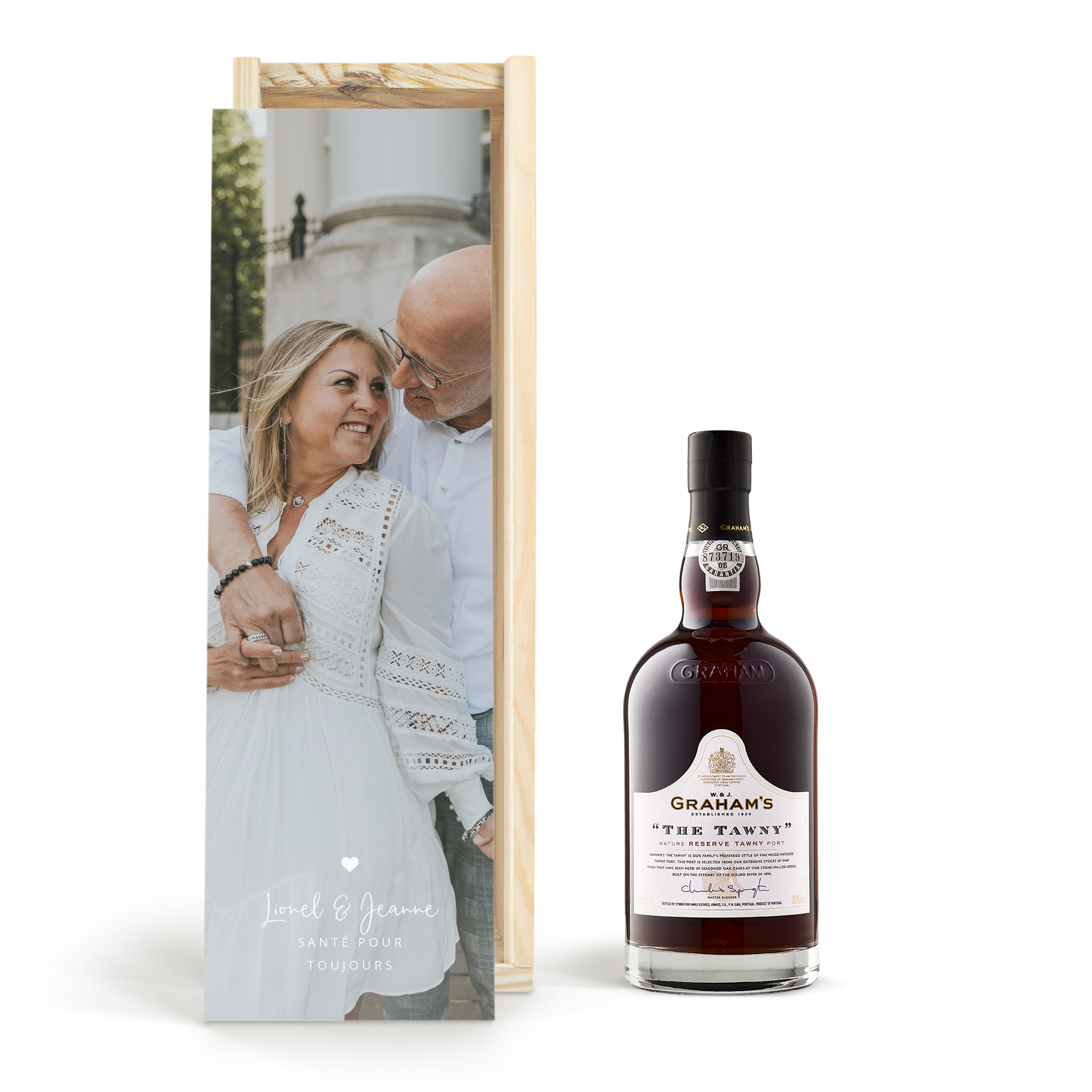 Graham’s The Tawny Reserve - Couvercle imprimé