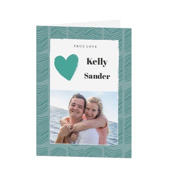 Carte de Saint-Valentin - M - Portrait