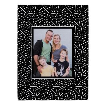 Fleece photo blanket