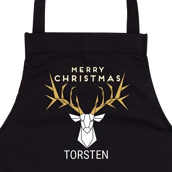 Custom Christmas apron