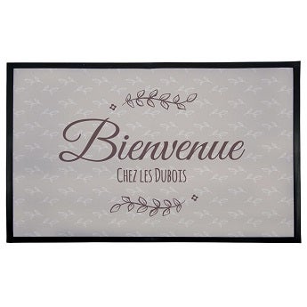 Paillassons personnalis&eacute;s