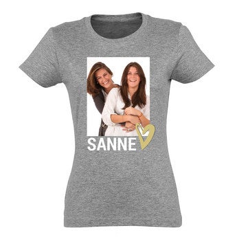 Dames T-shirt - Grijs