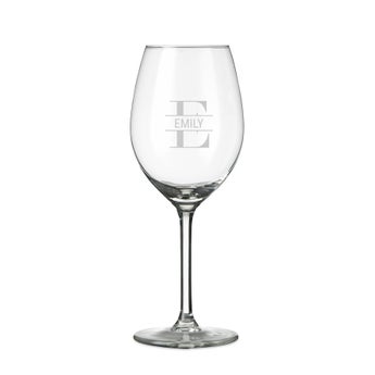 Bílé sklenice na víno