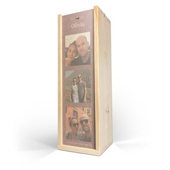 Caja de vino  - Madera