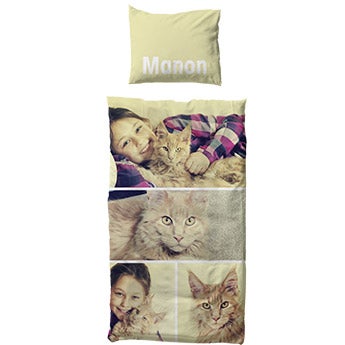 Housse de couette personnalis&eacute;e