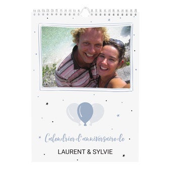 Calendrier d'anniversaires