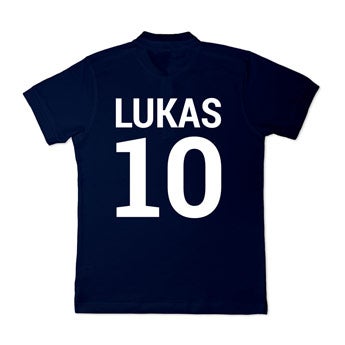 Poloshirt - Herren - Navy