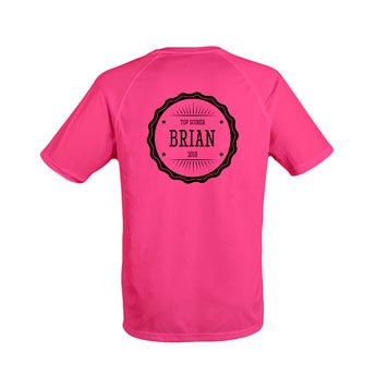 Men's sports t-shirt - Pink