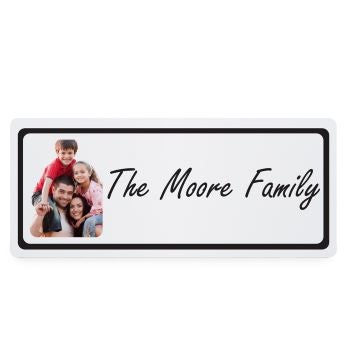 Placa para puerta