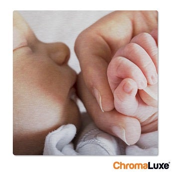 Tableau photo aluminium brossé - ChromaLuxe 