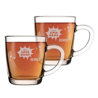 Moederdag theeglazen