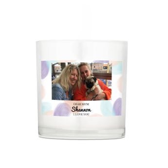 Mother's Day candle