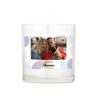Mother's Day candle