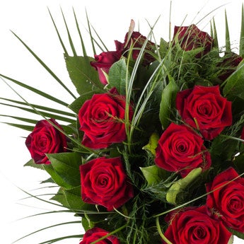 Rode rozen boeket