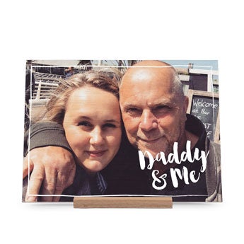 Dreven&aacute; pohľadnica pre ocina