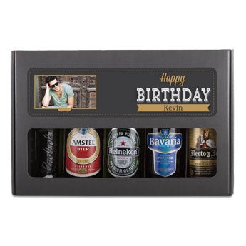 Beer gift set birthday - Belgian