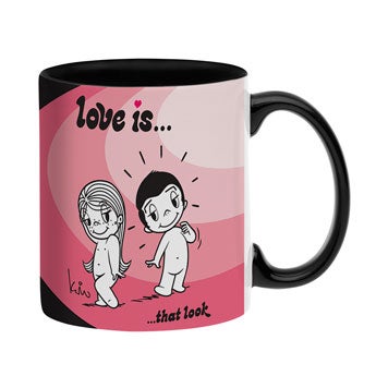 Mug personnalisé - Love is...