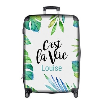 Valise rigide personnalis&eacute;e