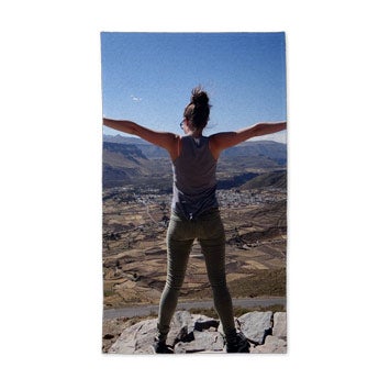 Håndklæde med heldækkende print – 50 x 100 cm