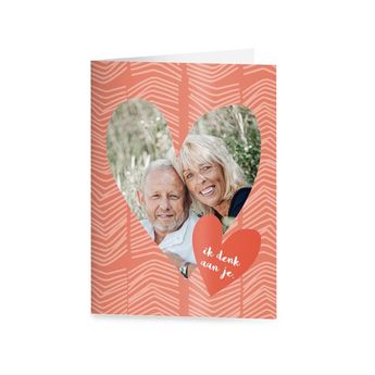 Wenskaart - ik denk aan je