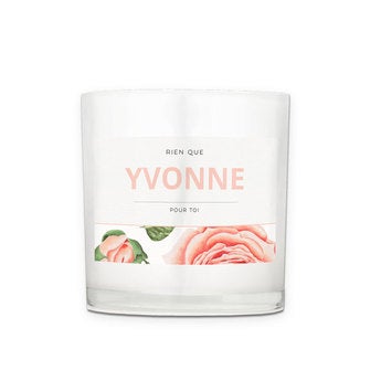 Bougie personnalis&eacute;e