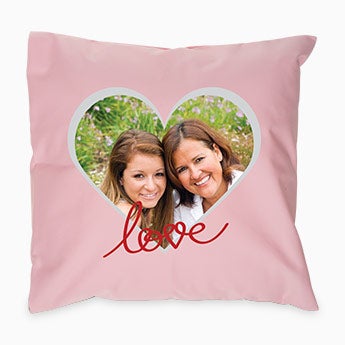 Coussin couleur imprim&eacute;