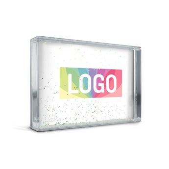 Cube photo plexiglas - Confetti