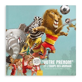 Livre football - L'équipe des animaux