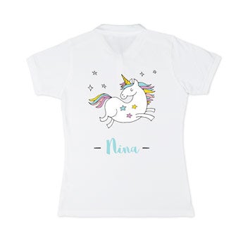 Poloshirt Damen - Weiß