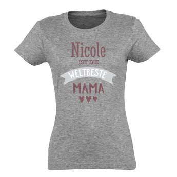 Damen - Regular - Grau meliert