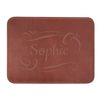 Leather mousepad