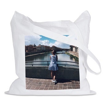 Jutebeutel - Wei&szlig;