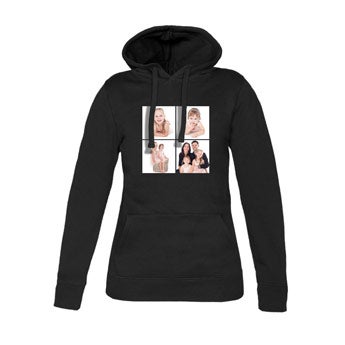 Vrouwen hoodie - Zwart