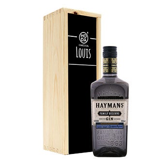 Coffret spiritueux personnalis&eacute;